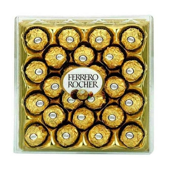 

Grosir Ferrero Rocher T24 Isi 24 Chocolate Hazelnut Premium Coklat Cokelat