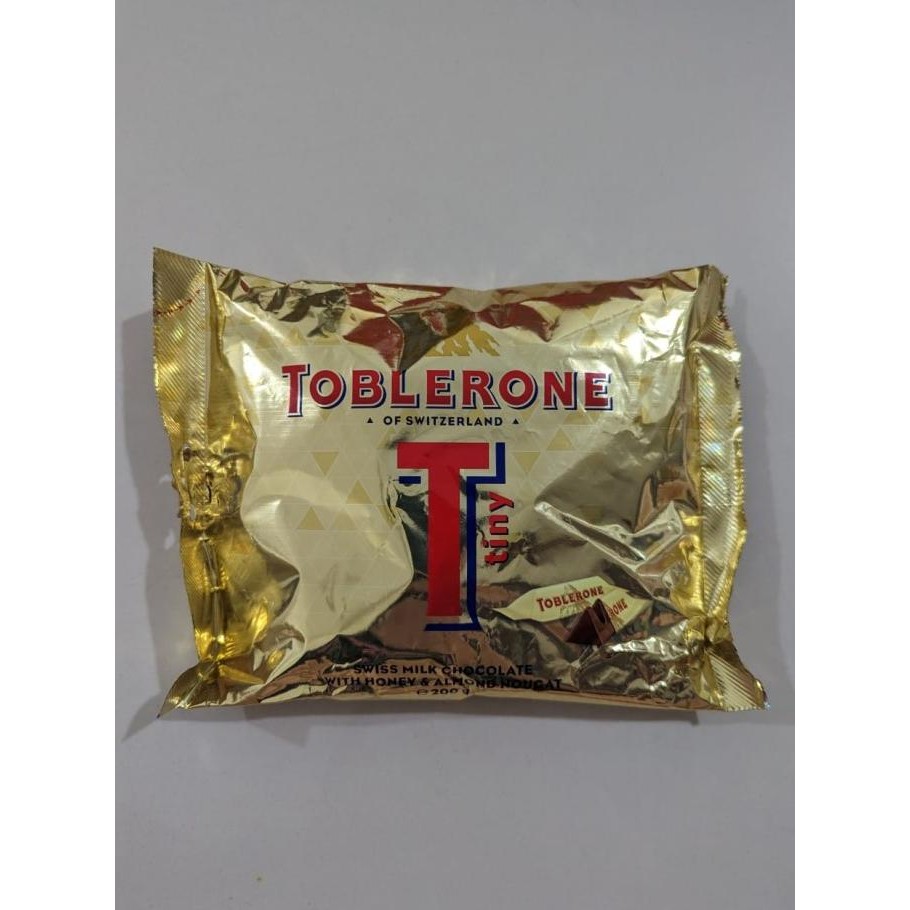 

Promo Toblerone Tiny Gold 200Gr Isi 25 Pcs