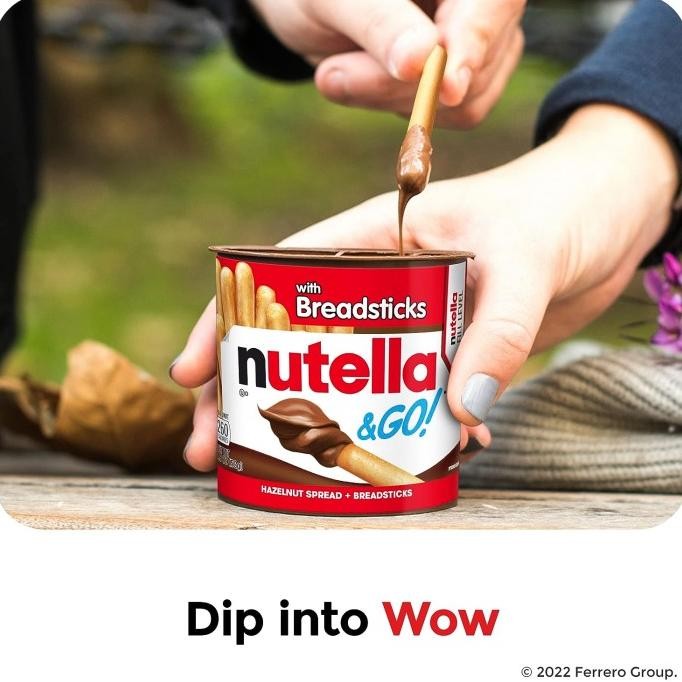 

Grosir Nutella & Go Breadsticks - Nutella N Go Breadsticks 1 Dus