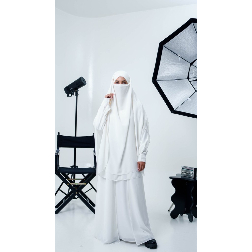 Gerai Hawa - Aztifa Abaya Syari Daily Polos Gamis Busui Friendly