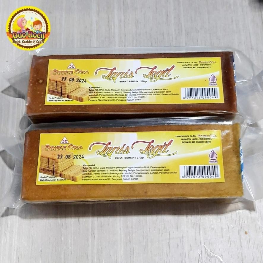 

PROMO Kue Lapis Legit 270 Gram / Kue Bolu Lebaran - Duo Bocil Snack ku-143