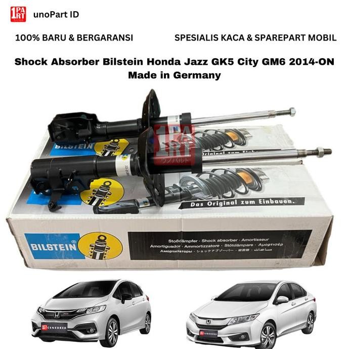 Shock Absorber Depan Bilstein Germany Honda Jazz Gk5 City Gm6 2014-On Top Qualit