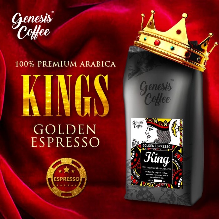 

Genesis Espresso Series / King Espresso Blend /100% Premium Arabica