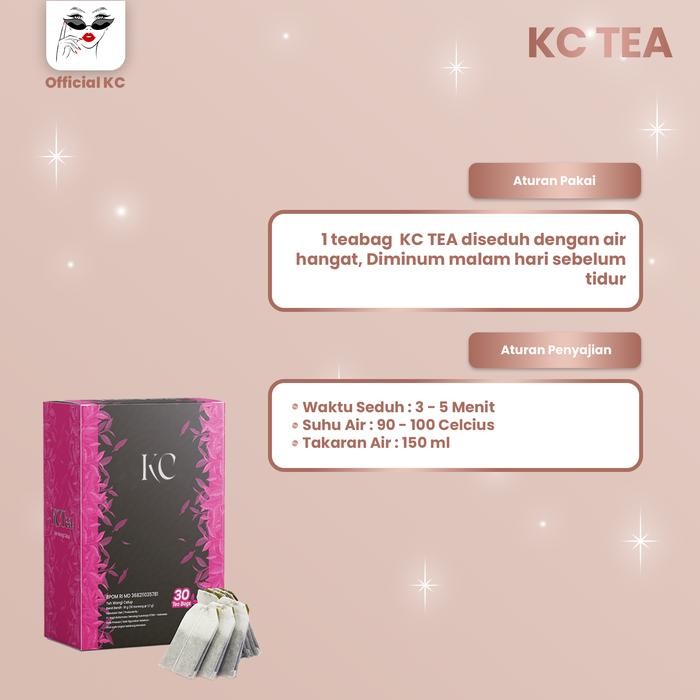 

terbaru !!! minuman kc tea - teh isi 30 kantong by kc ready