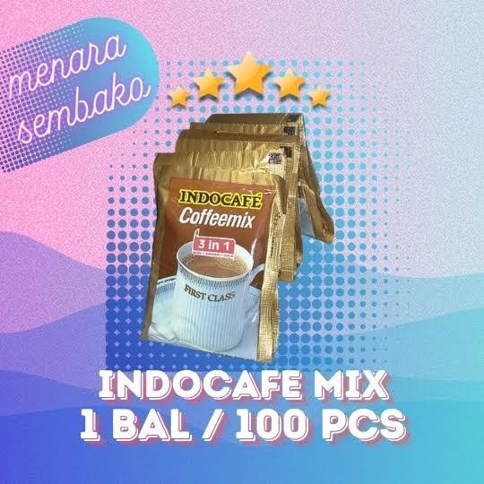 

terbaru !!! indocafe coffemix 100pcs / bag murah banget ready