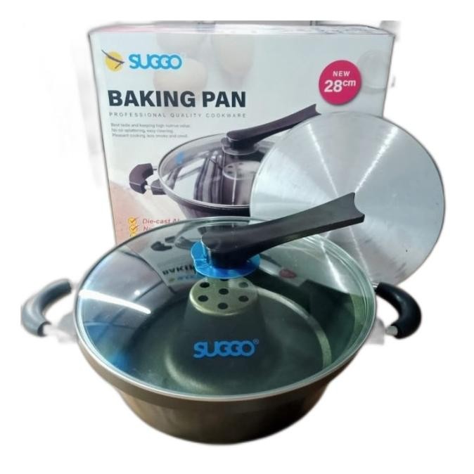 Cetakan Bolu Loyang Kue Baking Pan Suggo 28cm