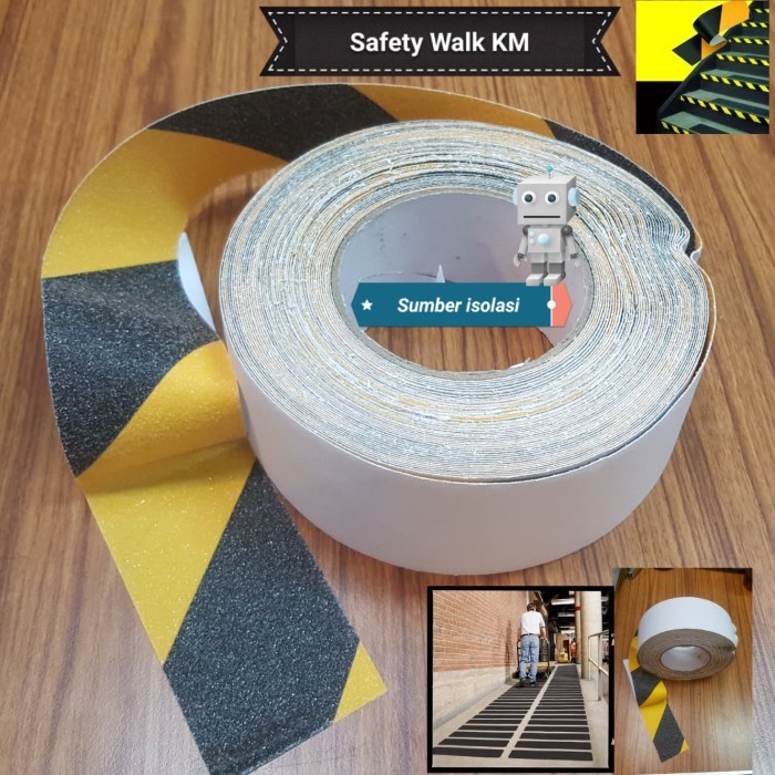 

LAKBAN ANTI SLIP KM/SAFETY WALK ANTI SLIP KM ISOLASI ANTI SLIP 2
