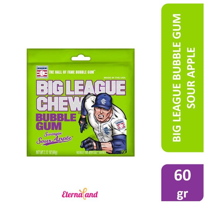 

Promo Big League Chew Bubble Gum - Permen Karet Big League Impor Usa Cod