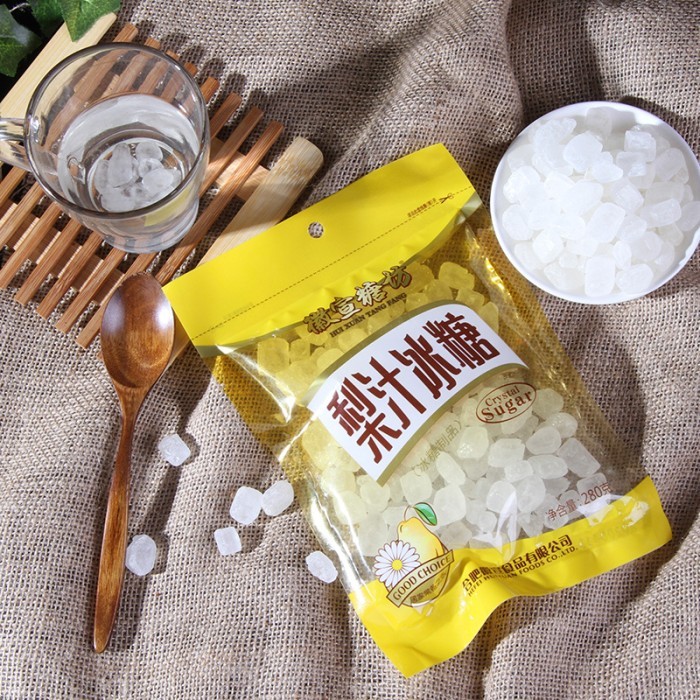 

Gula Batu Buah Pear Sugar Li Zi Bing Tang