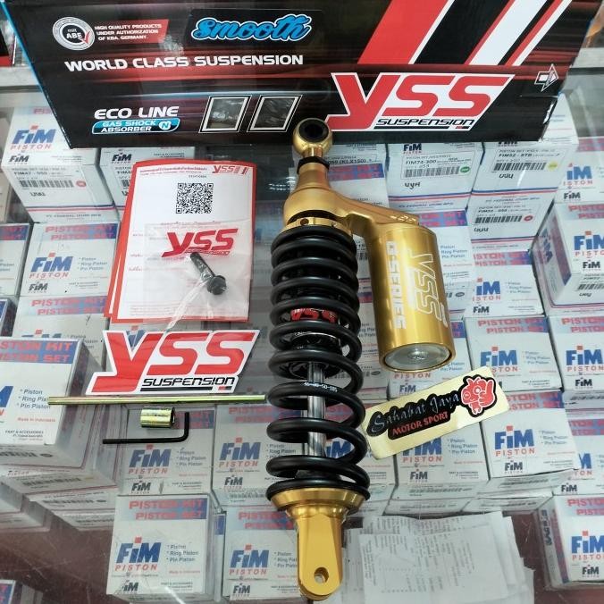 Shock Tabung Yss G-Plus Gold Series 330MM Vario 125 Vario 150 Beat Mio Terlaris