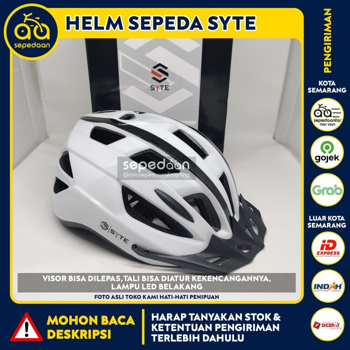 EKSLUSIF Helm Sepeda Cycling Helmet SYTE PACIFIC - 1 MTB Lipat (Aksesoris)