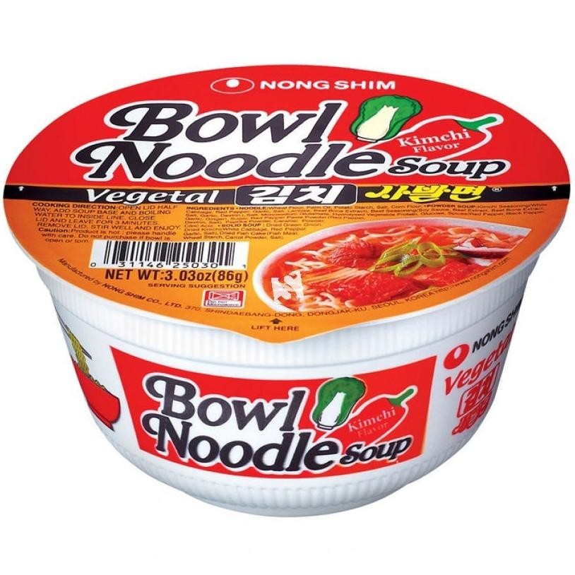 

Nonghim Bowl Noodle Picy Imchi Ramyeon Cup 86Gr