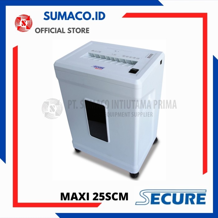 

Penghancur Kertas / Paper Shredder Secure Maxi 25SCM (STRIP CUT)