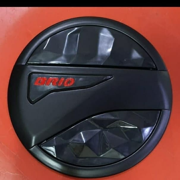 TERMURAH COVER TANK BENSIN MODEL HITAM DIAMOND ALL NEW BRIO
