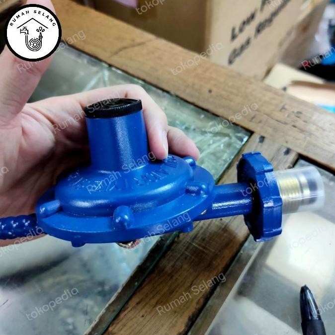 regulator gas tabung 50 kg low pressure / regulator gas bagus stok terbatas