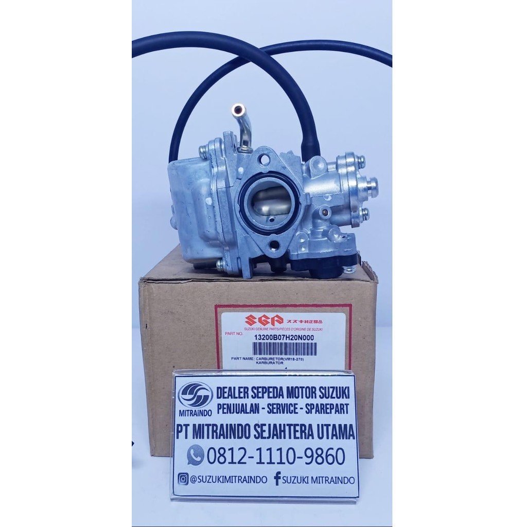 Suzuki Genuine Part, Karburator Assy, New Smash 110