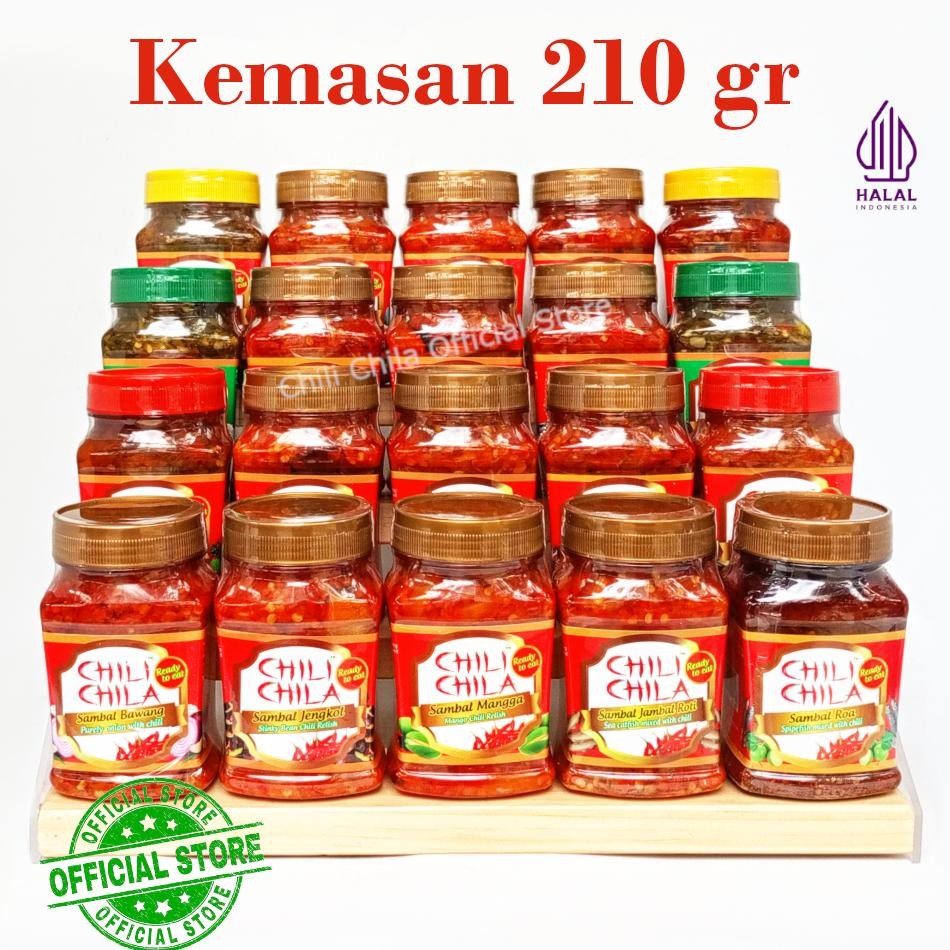 

Chili Chila Ambal 210 Gr Gep Cu Roa Matah Ecombrang Dll