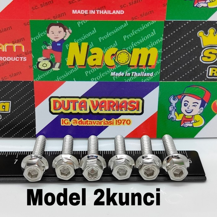 Baut Dua Kunci Filter Nmax Old,Aerox Old,Lexi Old " Dutavariasi1970 "