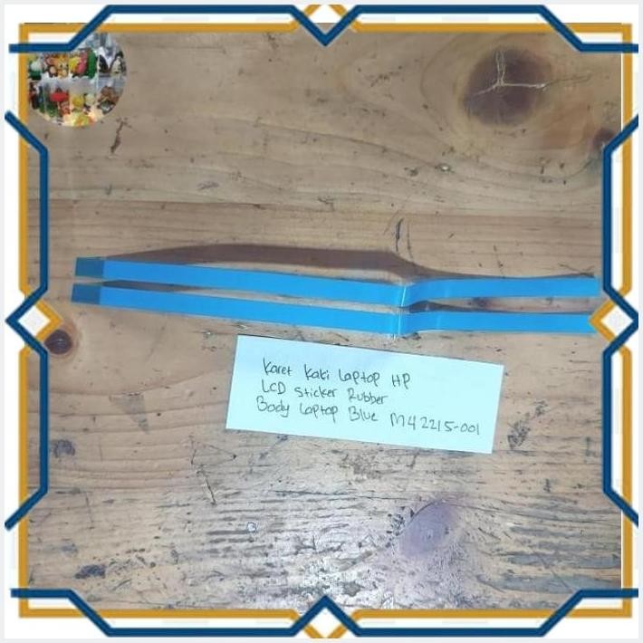 [SAM] KARET KAKI LAPTOP HP LCD STICKER RUBBER BODY LAPTOP BLUE M42215-001