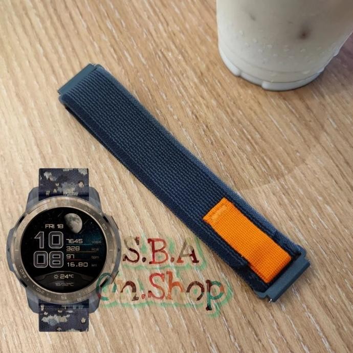 Strap Model Trail Nilon Velcro Honor Gs Pro 1 2 3 Magic Watch 2 46mm Stok Terbatas