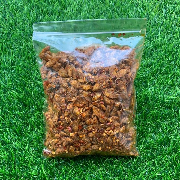 

Keripik Anak Ikan /Snacks Baby Fish Pepetek 250 Gram Pedas ( Cod ) Best Seller Goreng Kering Basreng
