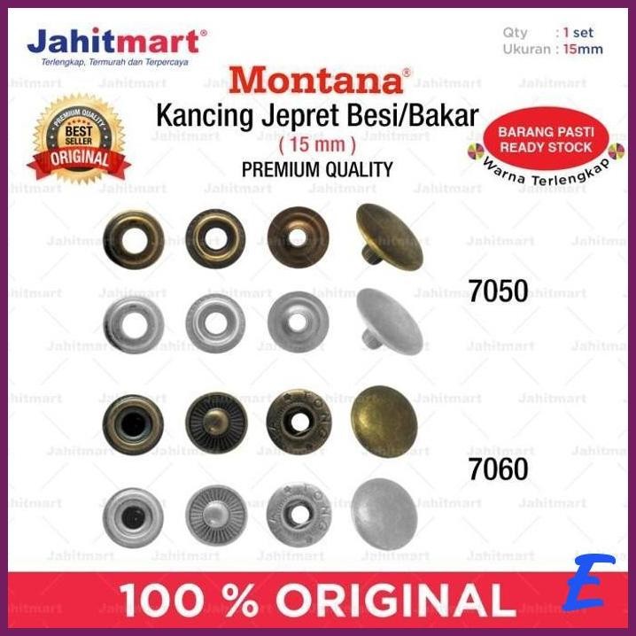 | JH | KANCING JEPRET - SNAP BESI /PC