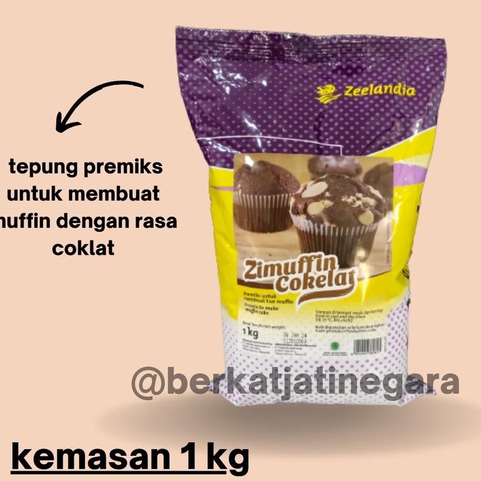 Zeelandia Zimuffin Emaan 1G Tepung Pre Tepung Muffin