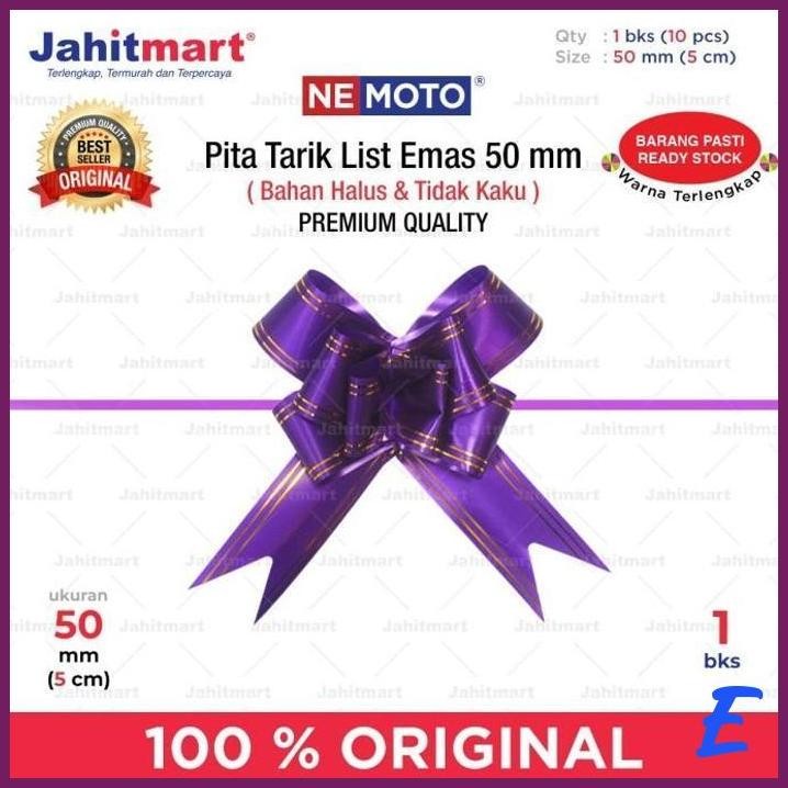 

| JH | PITA TARIK LIST EMAS 50 MM (5 CM)
