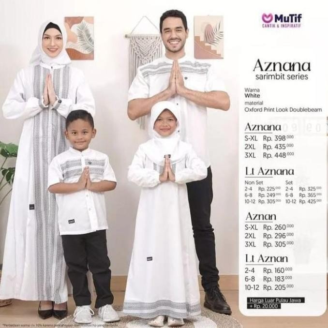 Sarimbit Mutif Aznana White Original