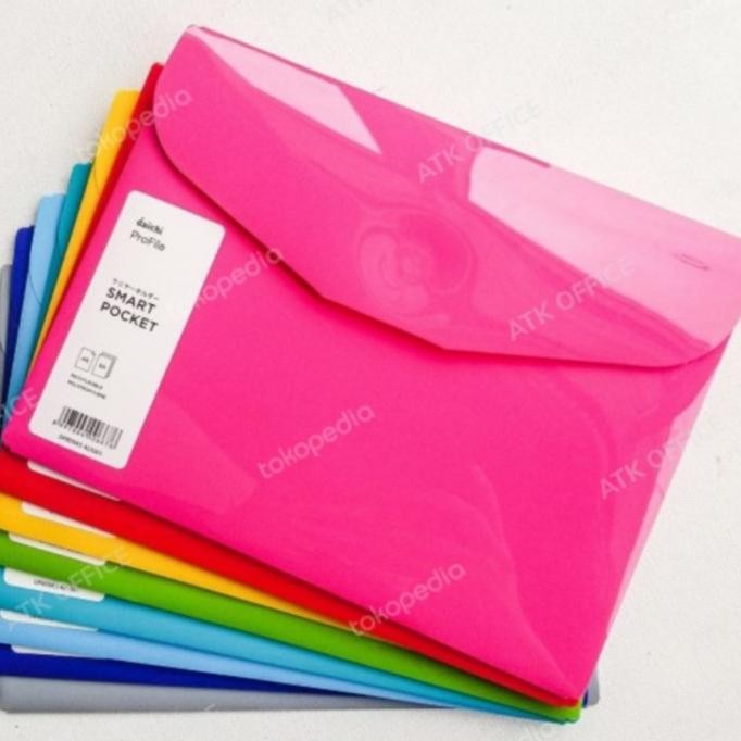 

SMART POCKET DAIICHI A4 SEPAK ( ISI 12PCS ) TERMURAH MAP TEMPEL STOK TERBATAS