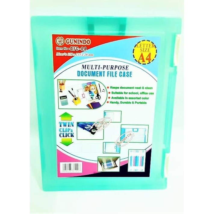 

FILE CASE MAP DOKUMEN CASE A4 BOX DFC 004 TAS PLASTIK KERAS TEBAL STOK TERBATAS