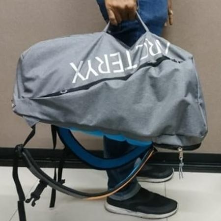 Ready Carrier Duffle Bag Arcteryx Tas Jinjing Gym Outdoor Ransel Travel Pack