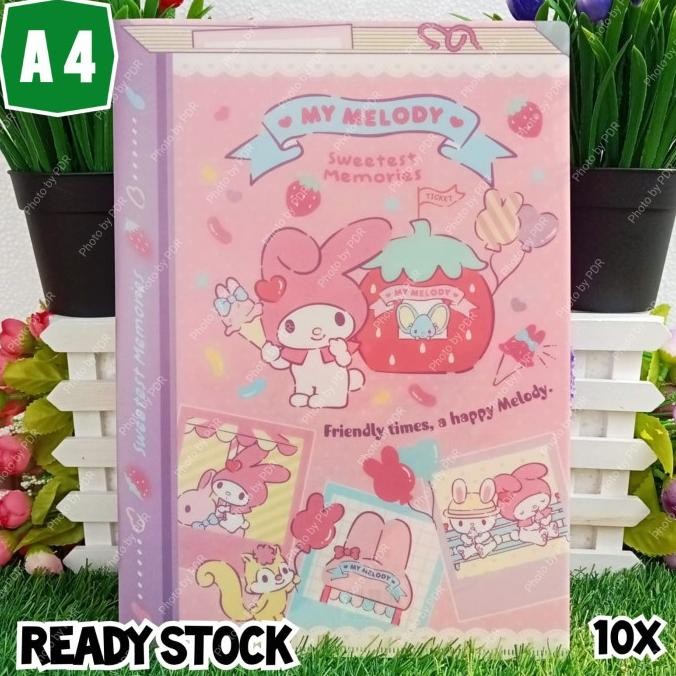 

MAP FOLDER A4 SANRIO ORIGINAL MY MELODY BOOK STOK TERBATAS