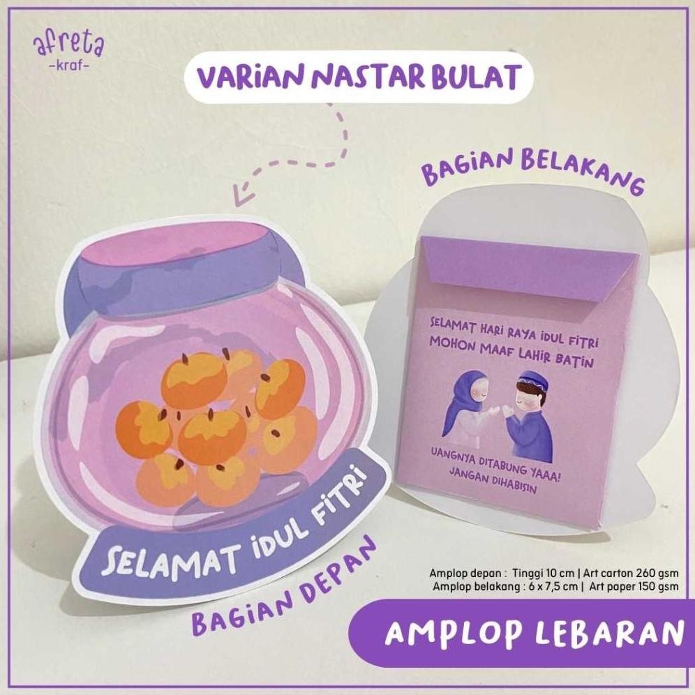 

TERLARIS AFRETA KRAF AMPLOP LEBARAN 3D 2025 - AMPLOP IDUL FITRI 2025 gf-5