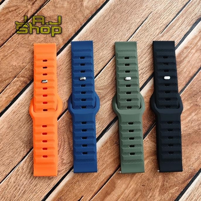 STRAP TALI JAM SILICONE SILIKON RUBBER BINTIK WATCH BAND GARMIN FORERUNNER 165 55 245 645 MUSIC NON 