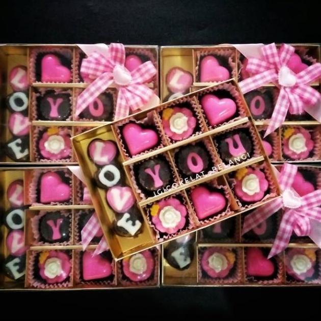

TERMURAH Hadiah coklat valentine s12 love you ka-79