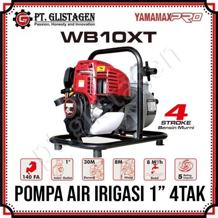 Mesin Pompa Air Irigasi Sawah Alkon 1" Water Pump Yamamax Wb10Xt 4Tak