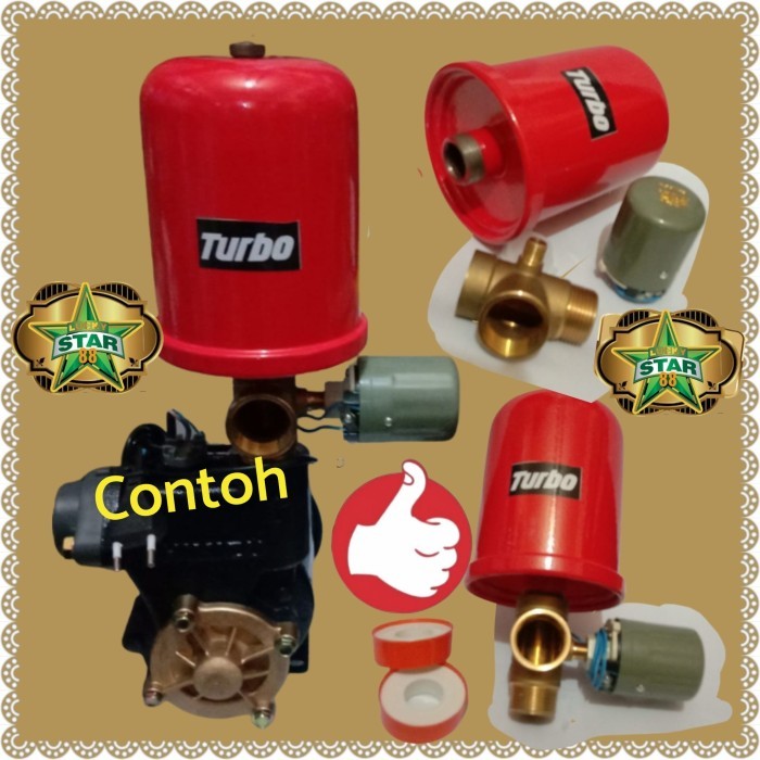 Otomatis Tabung Pompa Air Shimizu Ps 116 Bit 128 Sumur Dangkal Pn 125