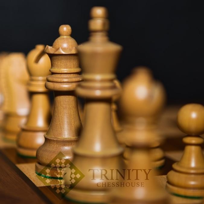 READY STOCK WOODEN CHESS FISCHER DGT WIDE-BASED QUADRUPLE WEIGHTED-CATUR KAYU DGT 