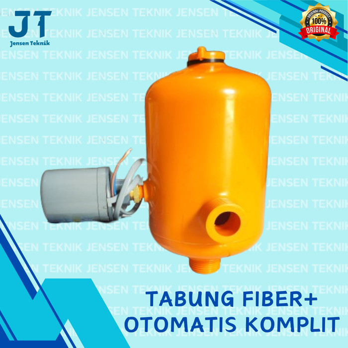 Tabung Otomatis Pompa Air Fiber +Otomatis Shimizu Ps-130