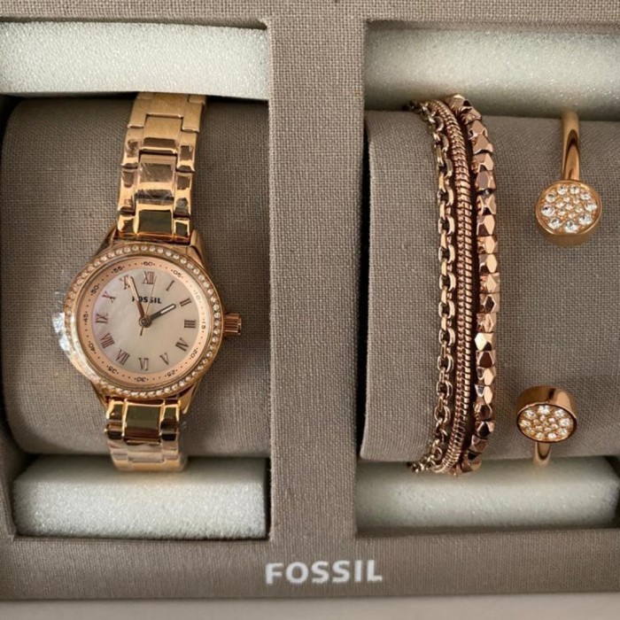 CUCI GUDANG fossil bq3148 set watch