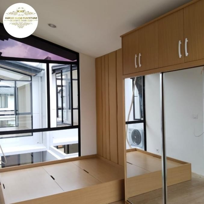 Dipan Laci/Tempat Tidur Kayu/Dipan Minimalis/Dipan Minimalis