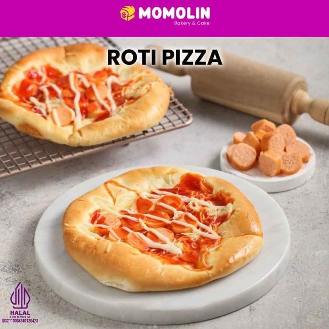 

Terlaris Momolin Bakery Roti Pizza Premium - Pizza Mini - Roti Sosis Pizza Berkualitas