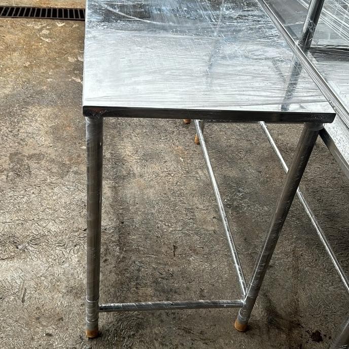 Meja Stainless  Steel  Hairline