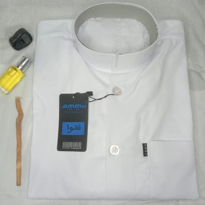 Baju Koko Ammu Amu Koko Habaib Haibah Taqwa Koko Pria