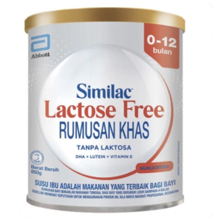 

Similac Lactose Free 0-12 Bulan 850G Malaysia