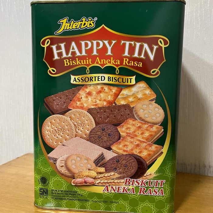 

Biscuit Kaleng Lebaran Happy Tin Interbis