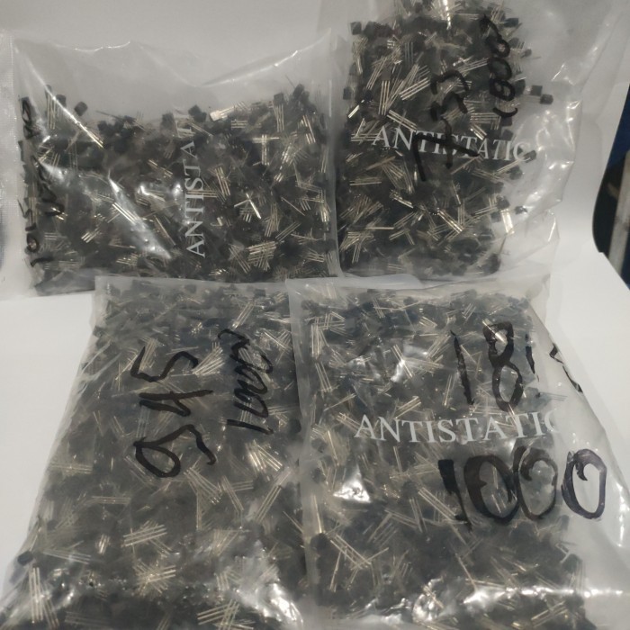 

TERLARIS! transistor a733 c945 c1015 c1815 perkantong isi 1000pcs