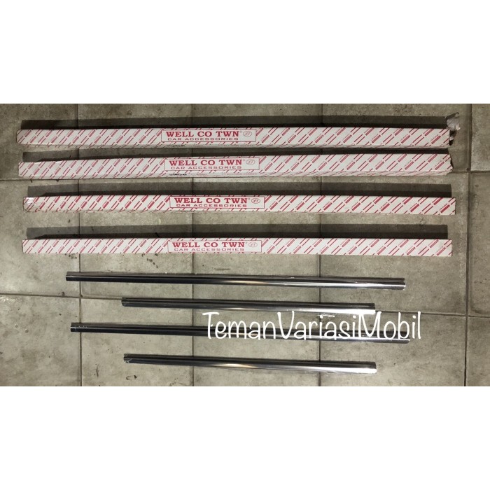 

TERBARU! List lis kaca samping mobil new jazz window liner mobil jazz baru