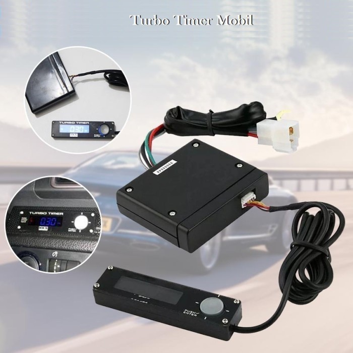Turbo Timer Mobil Digital Led Display Pengatur Waktu Turbo Mobil Panther